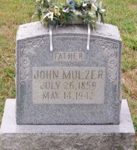 Johann Mulzer gravestone