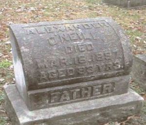 Alexander O'Neill gravestone